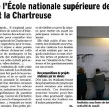 article du Dauphiné Libéré du 13/03/17