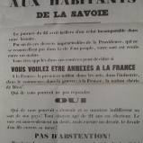 Appel aux savoyards